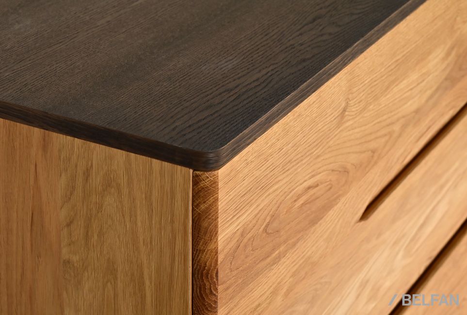 Комод "Элва" B-3 массив и шпон дуба 4