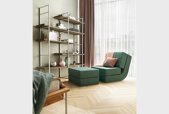 Стеллаж "Арт" 453 массив дуба, металл 10