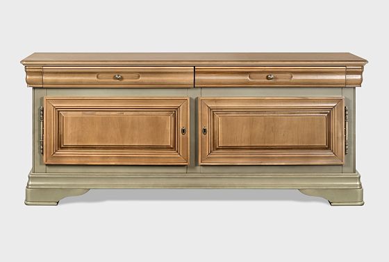 Тумба под ТВ "Оливия" 2 массив и шпон ольхи 2