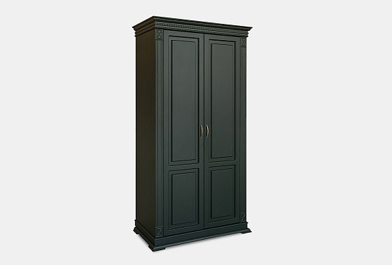 Шкаф 2-х дверный "Верди Люкс" массив и шпон дуба 3