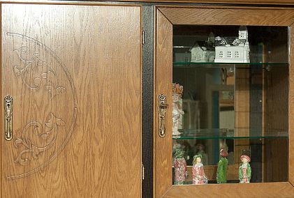 Шкаф навесной 4-х секционный "Соната" (без декора)