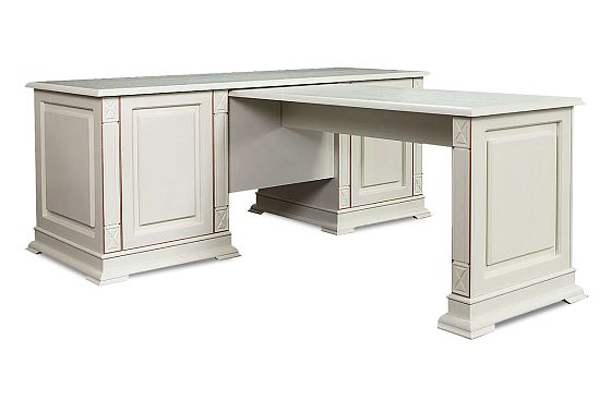 Стол письменный "Верди Люкс 8" массив и шпон дуба 3