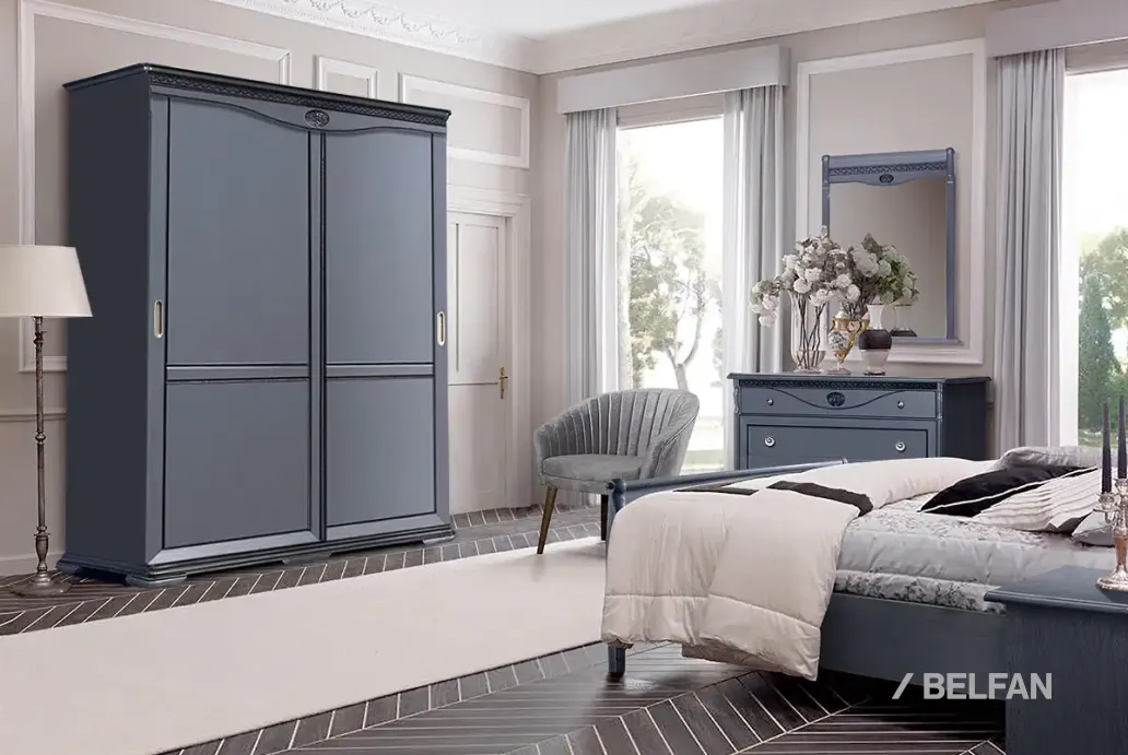 Спальня «Лика» #4 изабелла с темной патиной