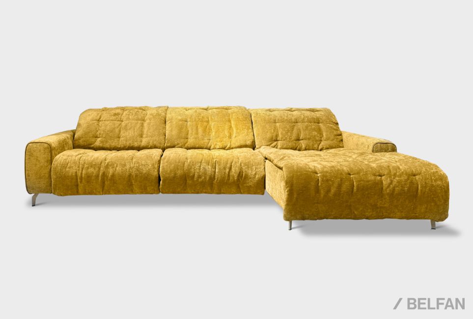 "Грей" диван с оттоманкой 1