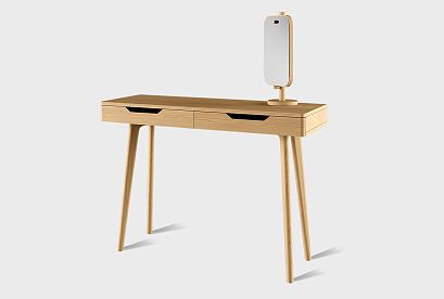 Стол туалетный "Элва" B-2; *ВМФ-1576; бейц-масло