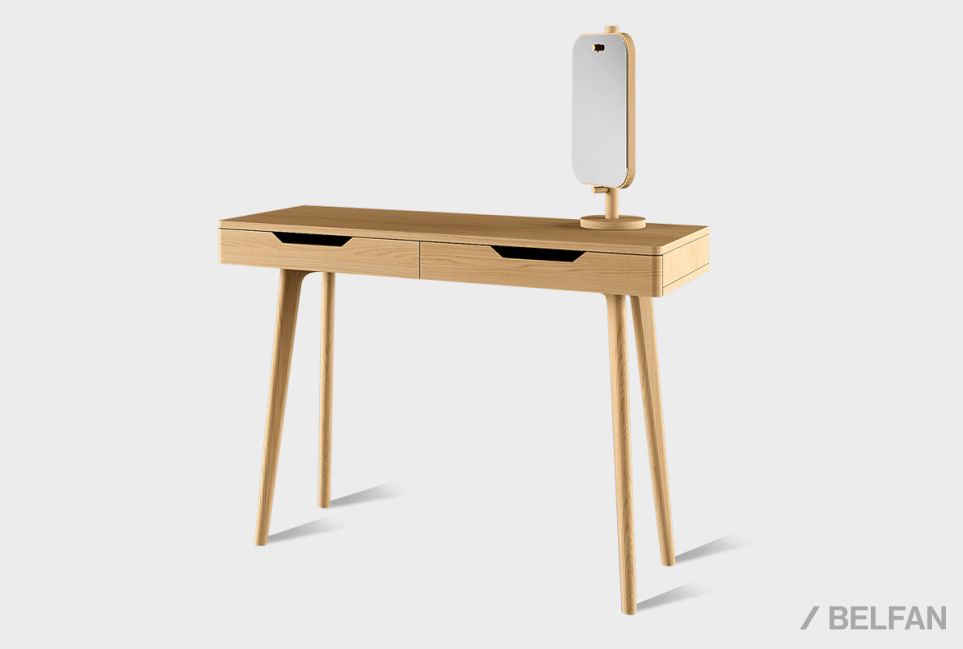 Стол туалетный "Элва" B-2 массив и шпон дуба 1