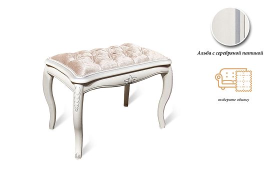 Банкетка "Флерон" массив бука 2