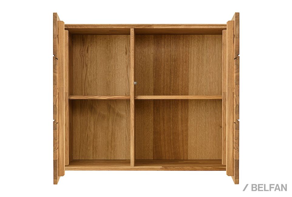 Шкаф навесной "Гринвуд" 2 массив дуба 6