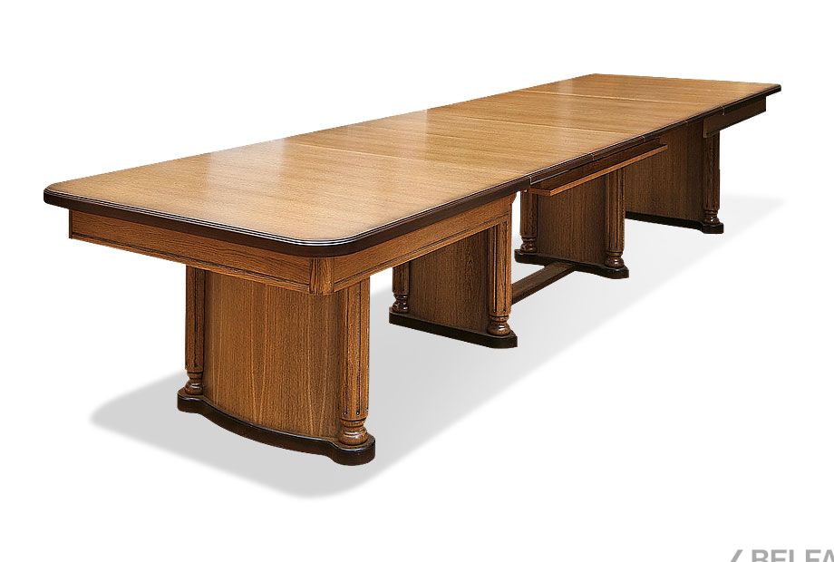 Стол обеденный "Гранд 1" массив и шпон дуба 1