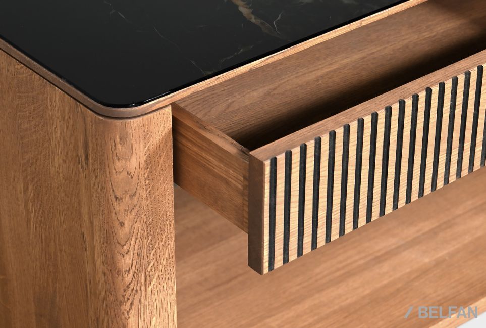 Стол-консоль "Бергамо" массив дуба 5