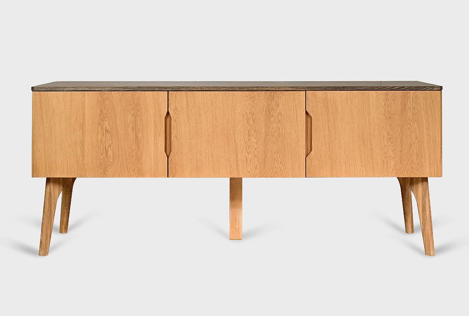 Тумба "Элва" D-3; бейц-масло, графит