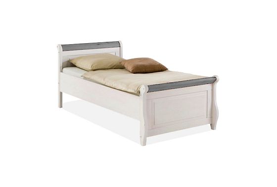 Кровать односпальная "Мальта" (без ящиков) массив сосны 2