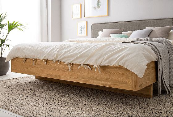 Кровать "Норд" (мягкое изголовье) массив дуба 5