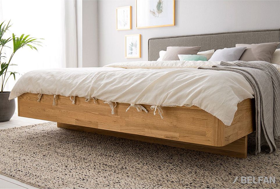 Кровать "Норд" (мягкое изголовье) массив дуба 3