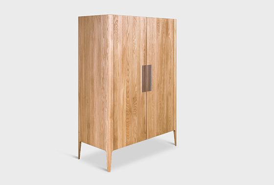 Тумба высокая "Бергамо" массив дуба 11