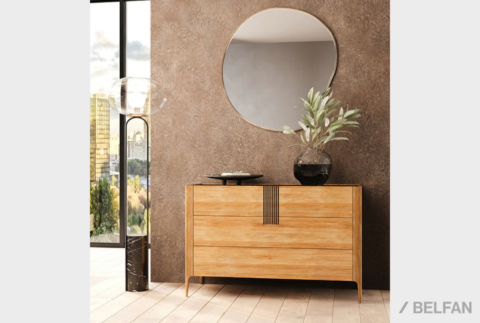 Комод "Бергамо" 3 массив дуба 4