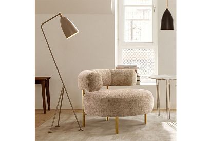 "Одри" кресло; нераскл.; 12; золото; Symphony 03 Beige (гр. 2/МТХ)