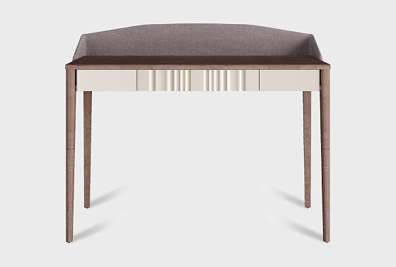 Стол туалетный "Меридиан" с декором (с мягким элементом) массив дуба, МДФ 3