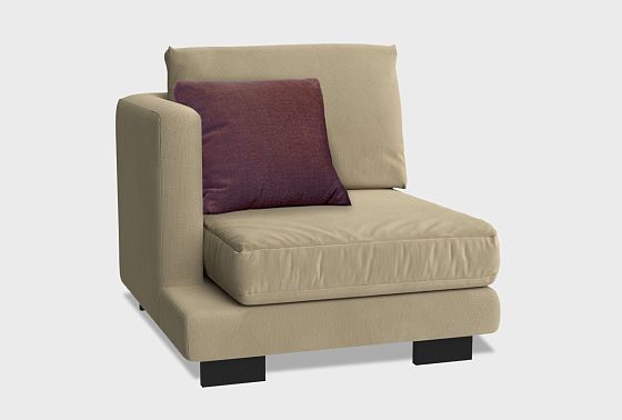 "Леформ" секция 1-но местная с подлокотником  5