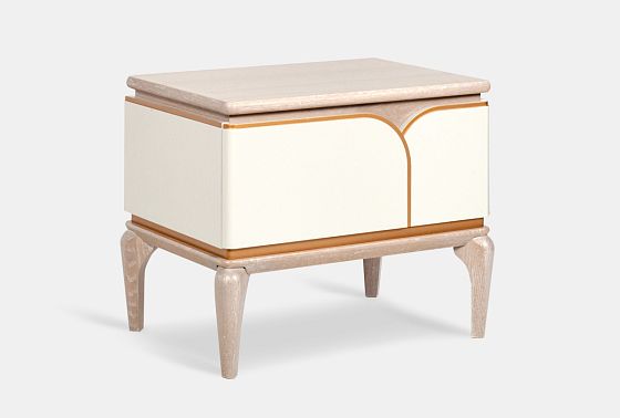 Тумба прикроватная "Алекса" массив и шпон дуба, МДФ 9