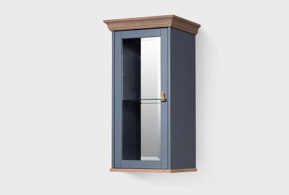 Шкаф настенный "Стюарт" стекло (левый)
