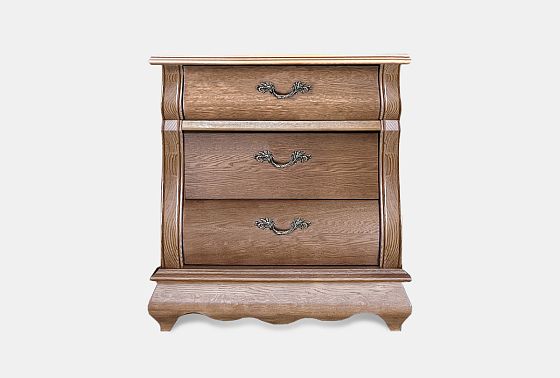 Тумба прикроватная "Тэфи" массив и шпон дуба 3