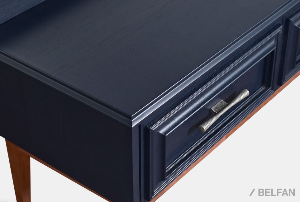 Тумба под ТВ "Сакраменто" 3 массив и шпон дуба, МДФ 4