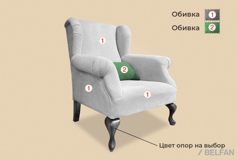 "Шоттэ" кресло 2