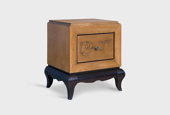 Тумба прикроватная "Соната" массив и шпон дуба 5