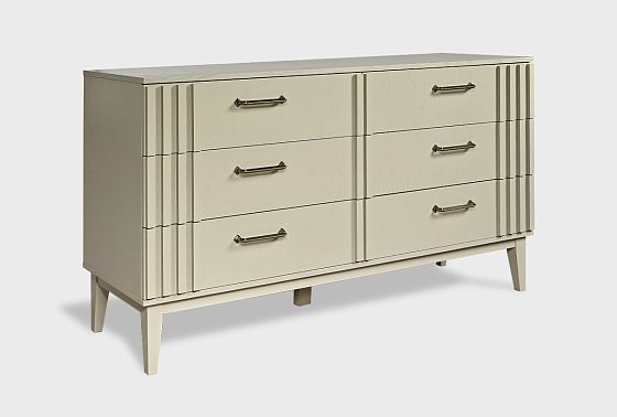 Комод "Чикаго" (6 ящиков) массив и шпон дуба 8