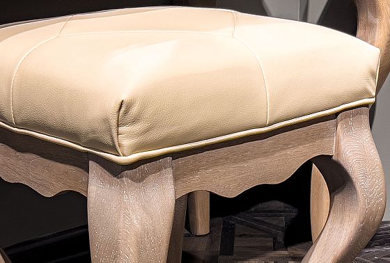 Банкетка "Тэфи" маленькая массив и шпон дуба 5