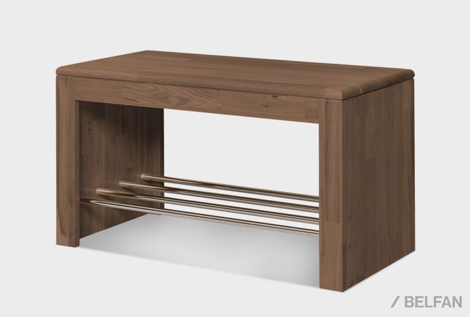 Тумба для обуви "Арт" массив дуба 2