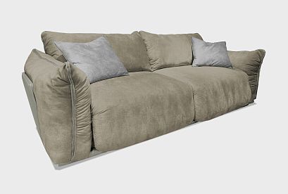 "Ферре" диван 3-х местный; нераскл.; 32; Ideal Vizon 13+Ideal 07+Havana 11 (гр.4/Турция)