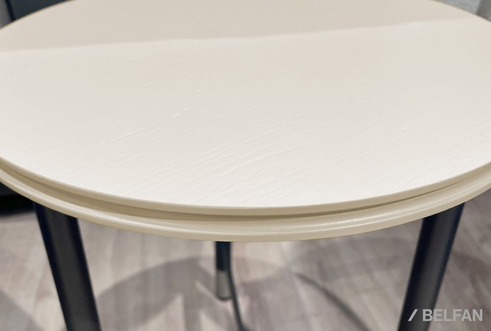 Стол журнальный "Сакраменто" (прикроватный) МДФ, шпон дуба, металл 2