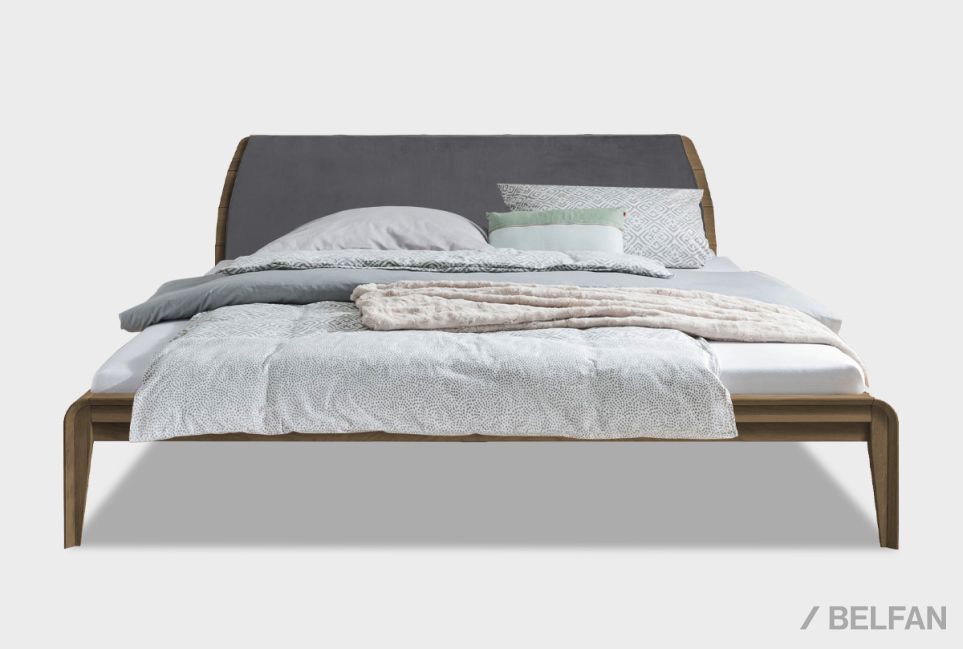 Кровать "Монблан" массив дуба 1