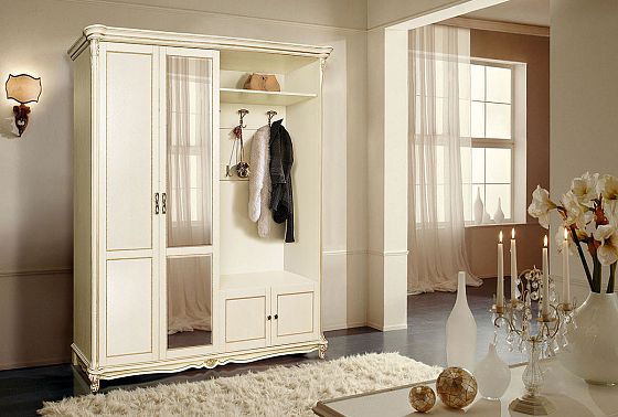 Шкаф комбинированный "Алези 2з" массив и шпон дуба 3