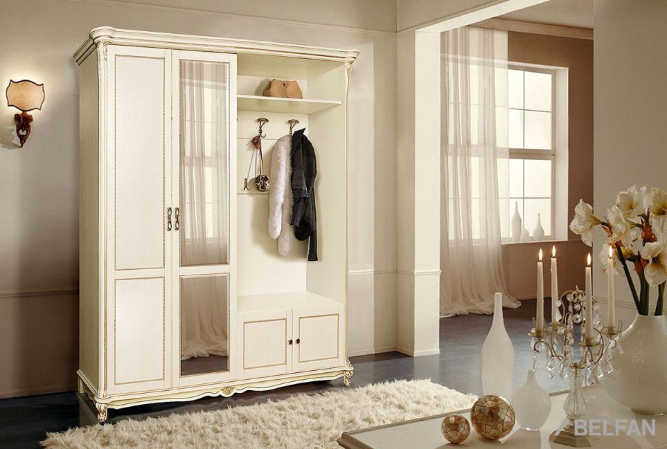 Шкаф комбинированный "Алези 2з" массив и шпон дуба 3