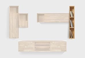 Шкаф навесной узкий "Ирвинг" 3