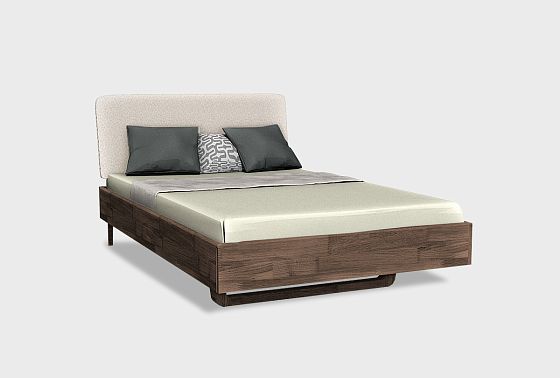 Кровать "Уоллстрит" (мягкое изголовье) массив дуба 3