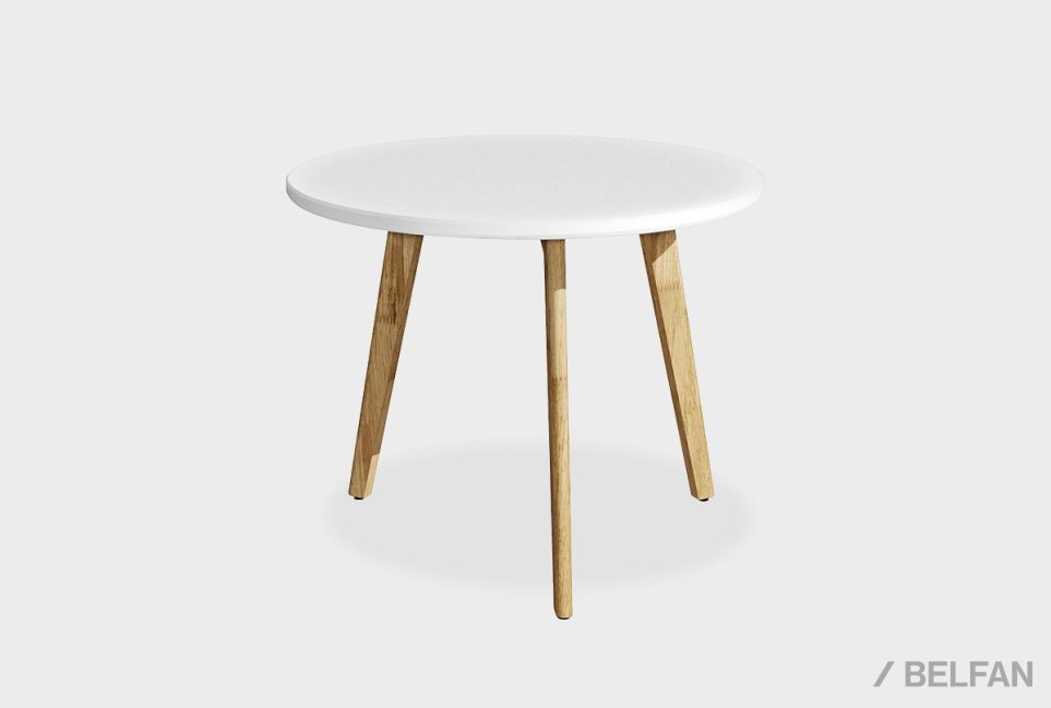 Стол журнальный "Уоллстрит" круглый 264 массив дуба, МДФ 1