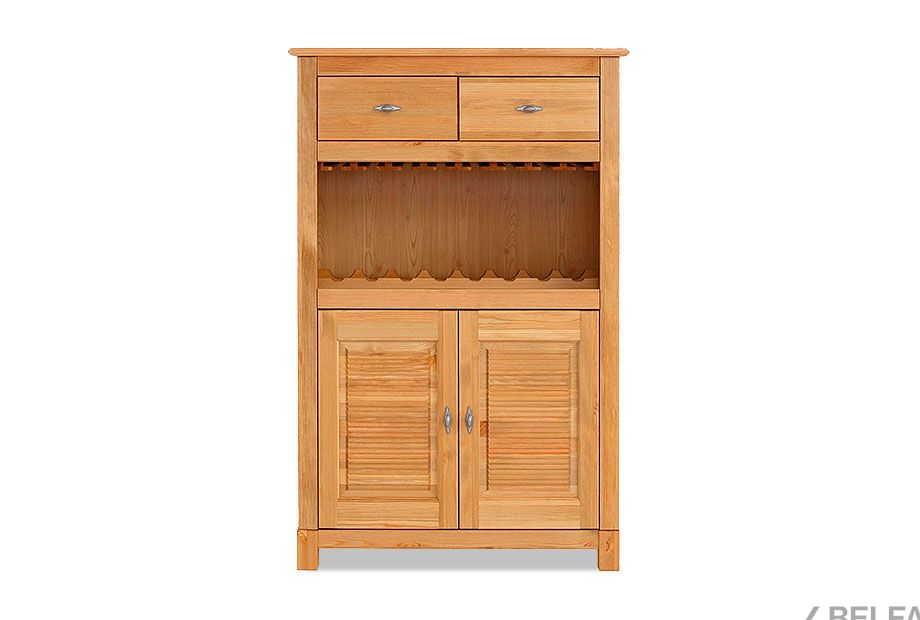 Комод-бар "Рауна" массив сосны 1