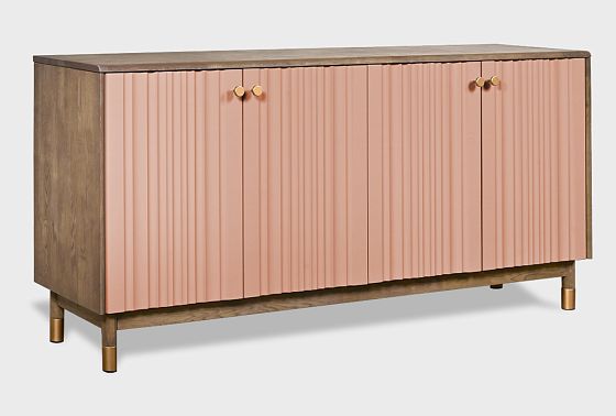 Тумба "Меридиан" 4 массив дуба, МДФ 8