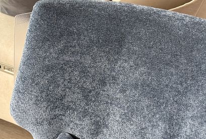 "Вавилон" кресло; нераскл.; 12; металл черный; Rialto 12 Blue Apatite+Rialto 12 Blue Apatite (гр. 1/БК)