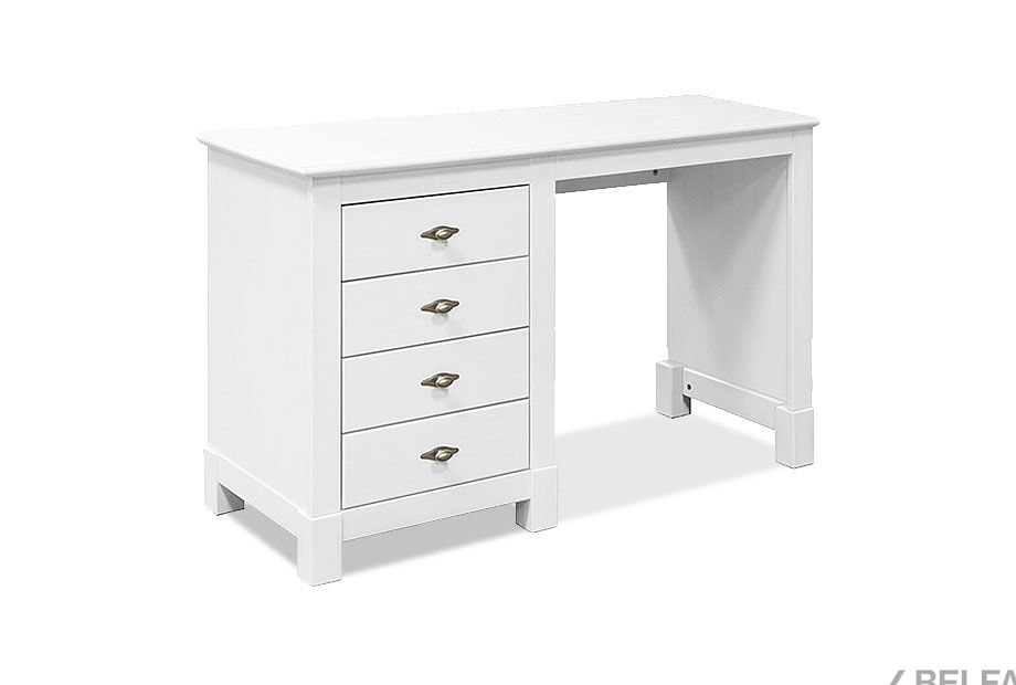 Стол письменный "Рауна" 04 (1 тумба) массив сосны 1