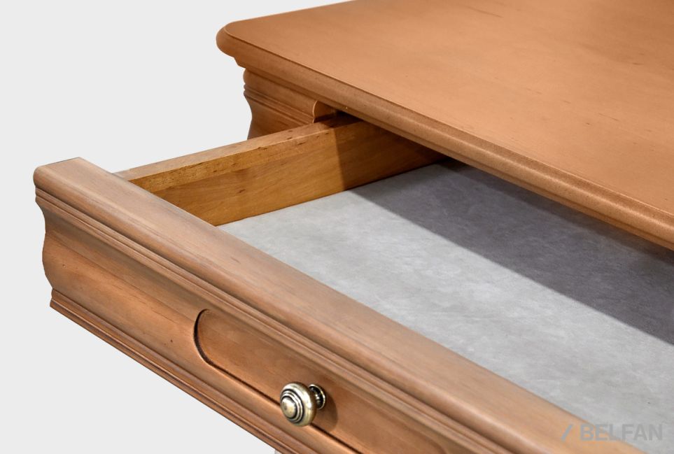 Тумба под ТВ "Оливия" массив и шпон ольхи 5