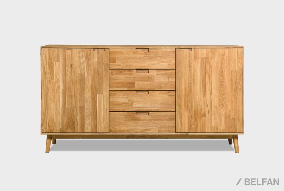 Тумба "Ирвинг" 3 массив дуба 3