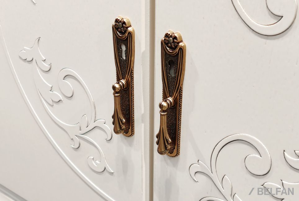 Тумба "Соната" 4 (с ящиками) массив и шпон дуба 6