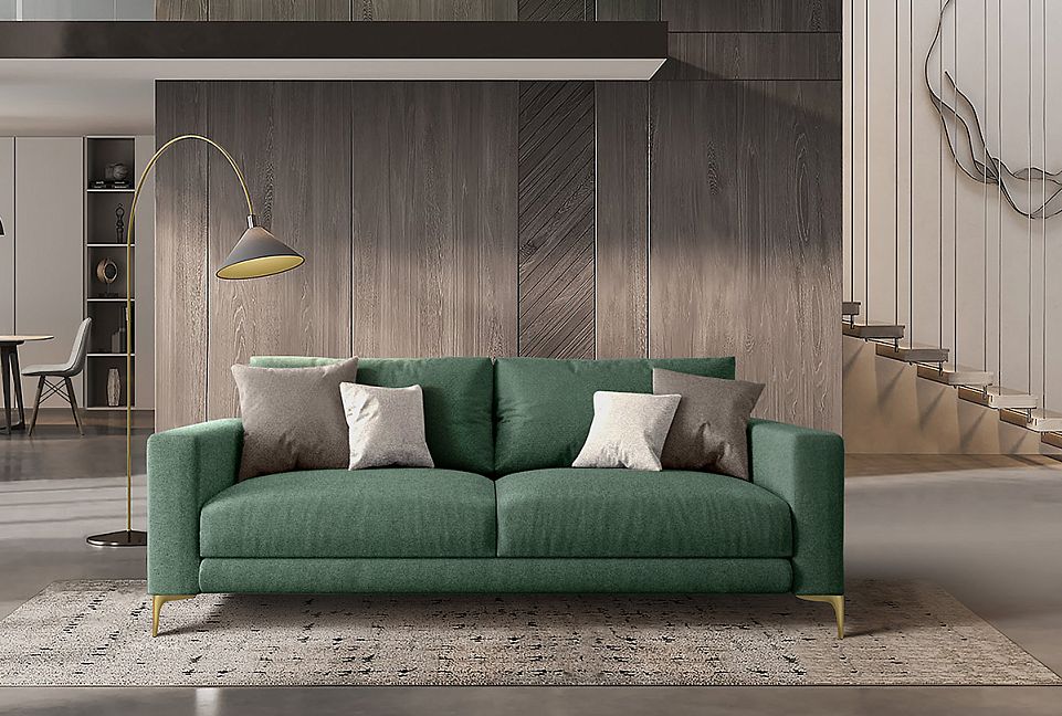 "Мэттью-2" диван 3-х местный; раскл.; 3М; "Тик-так" (1960x1570); марципан; Perla12+Perla11+Perla4 (гр. 6/ТД)