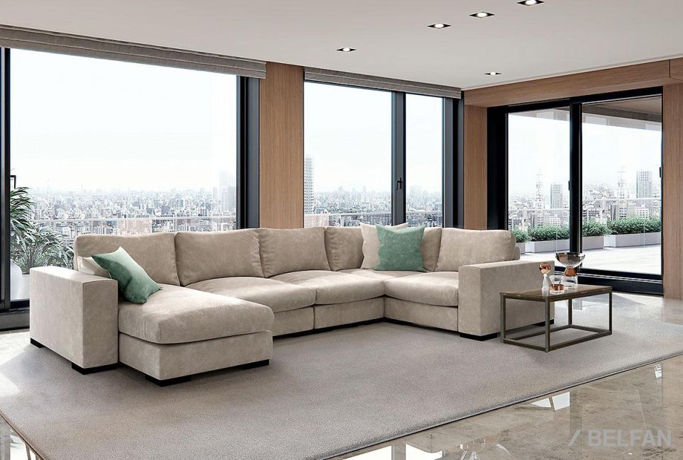 "Лофт" диван угловой с оттоманкой 1