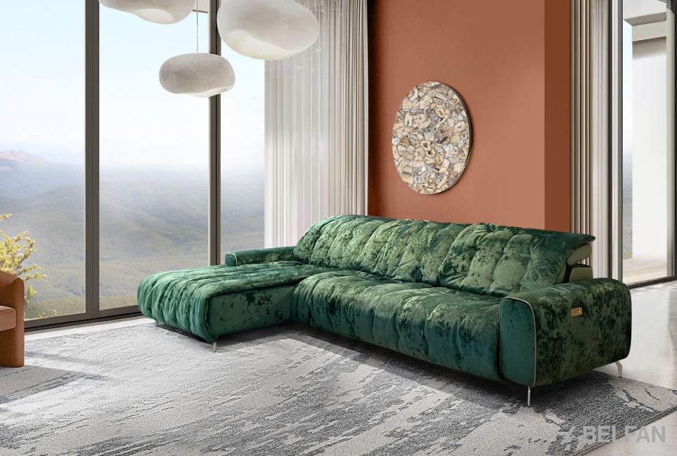 "Грей" диван с оттоманкой 4